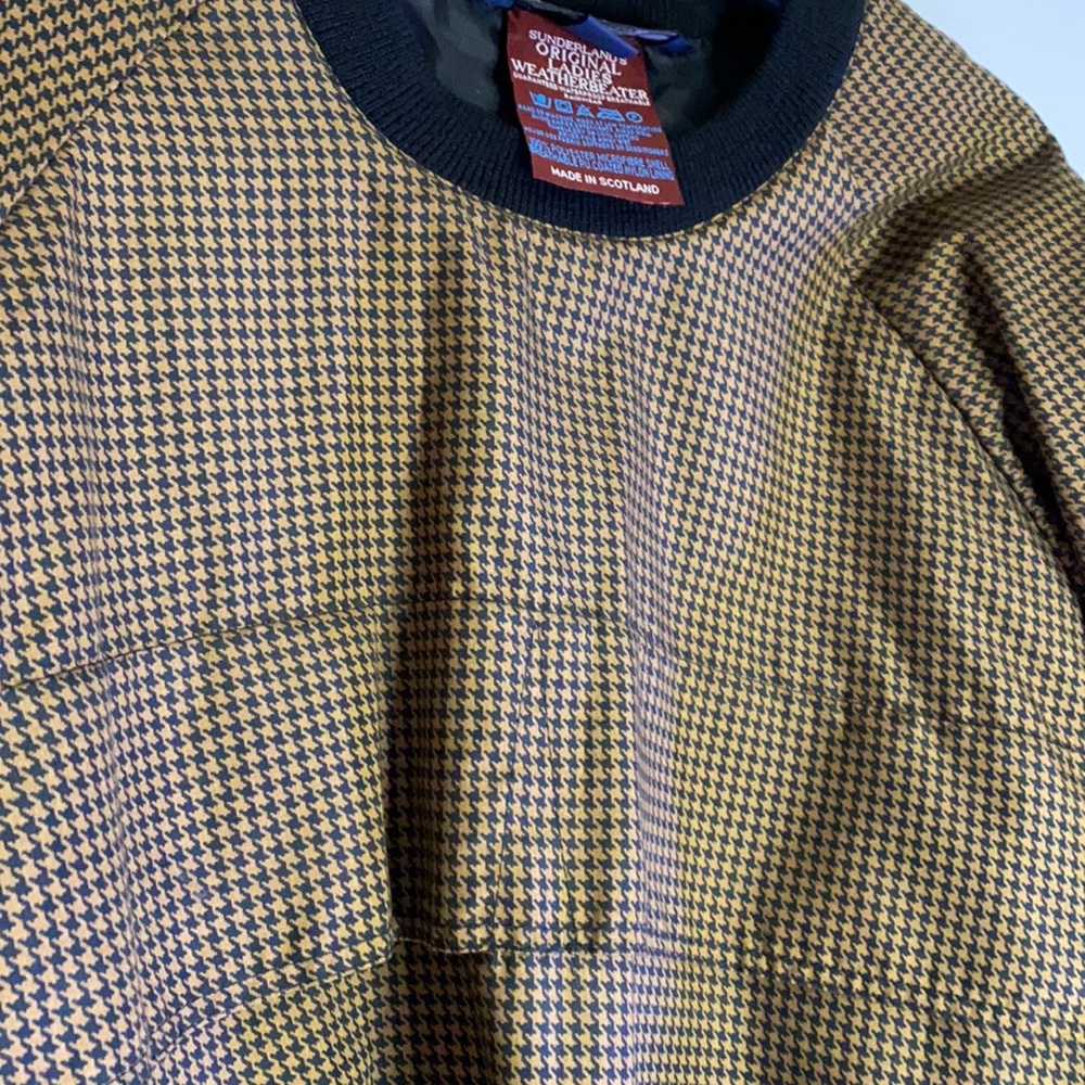 Sunderland Scotland Pullover Jacket Weather Beater - Picture 4 of 9